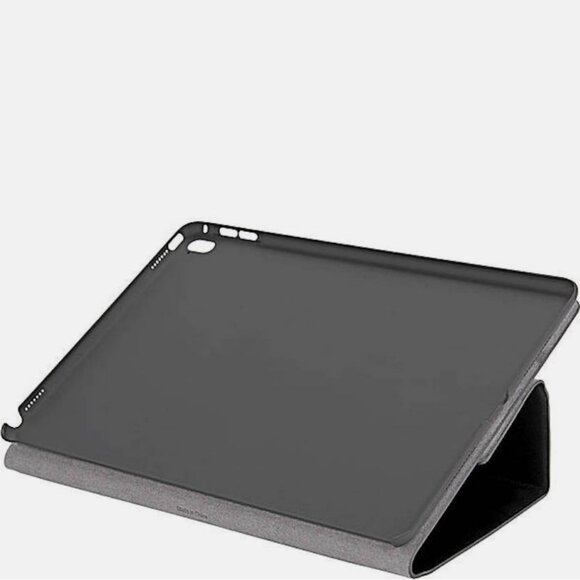 Tumi Astor Earl Gray Rotating Folio Case For iPad Mini Coated Canvas - Picture 4 of 5